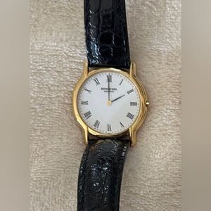 Raymond Weil 114 18k Gold Electroplated Stainless Steel Watch